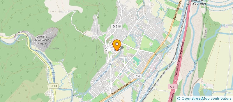 localisation de l'entreprise MADAME JOHANNA STEENKISTE  VILLENEUVE