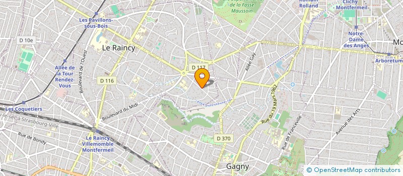 localisation de l'entreprise MADAME JOHANNA TAIEB à LE RAINCY