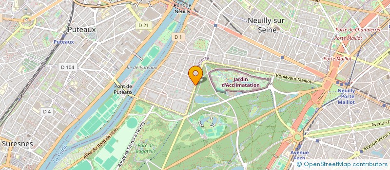 localisation de l'entreprise MADAME JOHANNA TOBOLSKI à NEUILLY-SUR-SEINE
