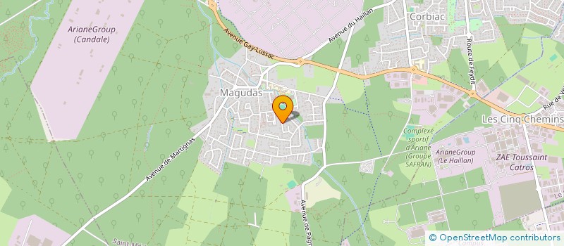 localisation de l'entreprise MADAME JOHANNA TURCIK  SAINT-MEDARD-EN-JALLES