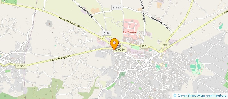 localisation de l'entreprise MADAME JOHANNA TURRINI  TRETS