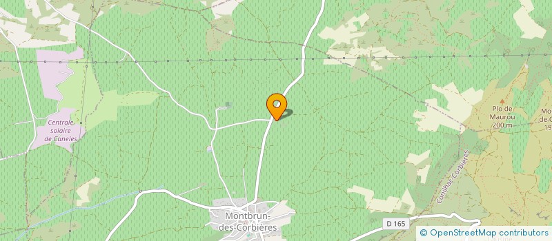 localisation de l'entreprise MADAME JOHANNA VAN DER SPEK  MONTBRUN-DES-CORBIERES