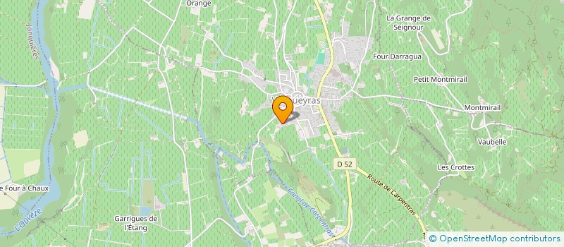 localisation de l'entreprise MADAME JOHANNA VAN SCHIE  VACQUEYRAS