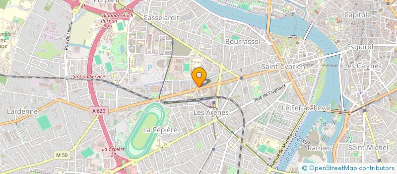 localisation de l'entreprise MADAME JOHANNA VEMCLEFS à TOULOUSE