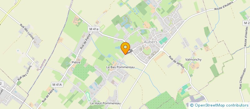 localisation de l'entreprise MADAME JOHANNA VERVISCH à AUBERS