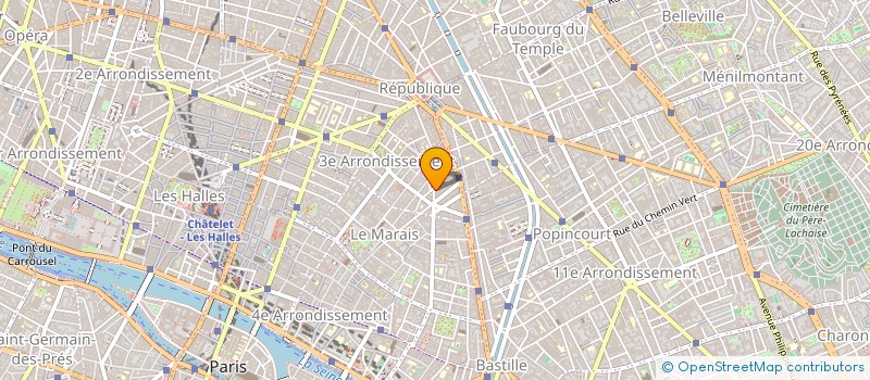 localisation de l'entreprise MADAME JOHANNA VIKBLOM  PARIS