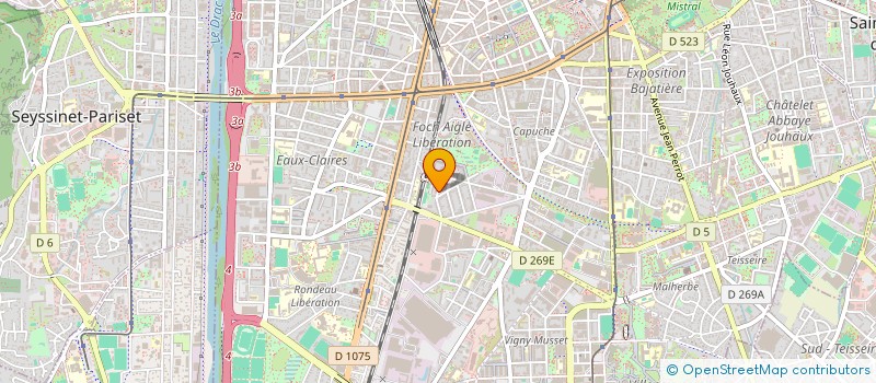 localisation de l'entreprise MADAME JOHANNA VILACA  GRENOBLE