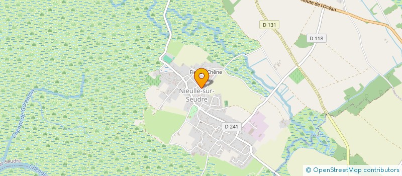 localisation de l'entreprise MADAME JOHANNA VIOLLET à NIEULLE-SUR-SEUDRE