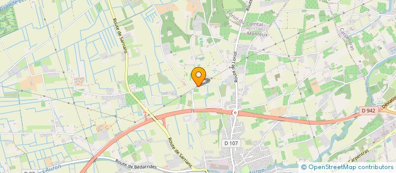 localisation de l'entreprise MADAME JOHANNA WINAUD TUMBACH  MONTEUX