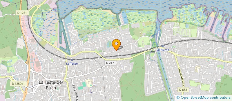 localisation de l'entreprise MADAME JOHANNA ZANDULIET à LA TESTE-DE-BUCH