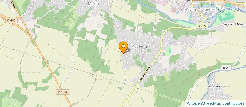 localisation de l'entreprise MADAME JOHANNA ZIEGLER  VOULANGIS