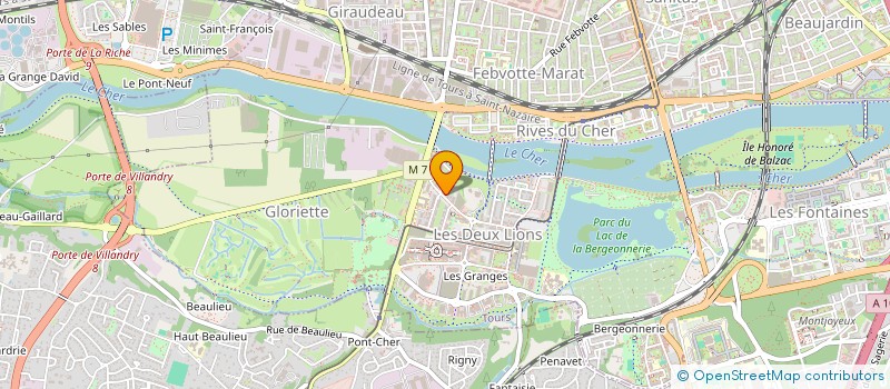 localisation de l'entreprise MADAME JOHANNE AH-SOU  TOURS