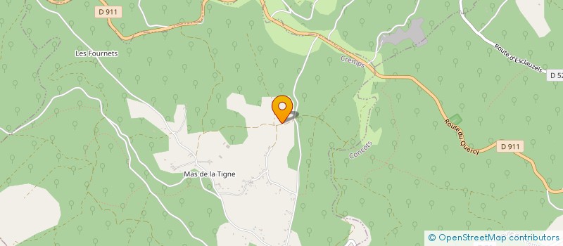 localisation de l'entreprise MADAME JOHANNE ALBERTI  CREMPS