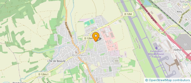 localisation de l'entreprise MADAME JOHANNE AMABLE  BLOTZHEIM