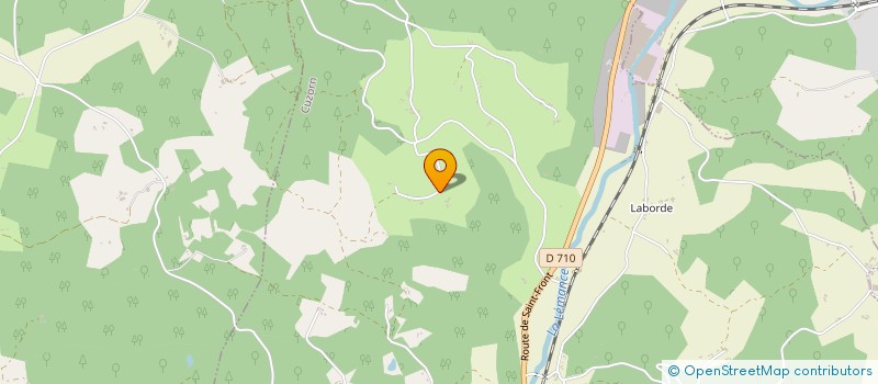 localisation de l'entreprise MADAME JOHANNE AUBE  SAINTE-COLOMBE-DE-VILLENEUVE