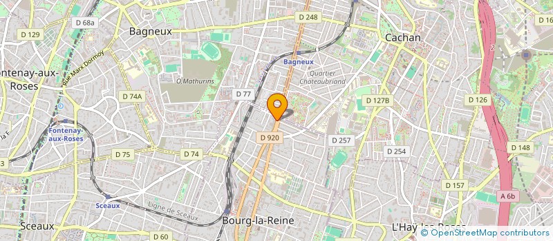 localisation de l'entreprise MADAME JOHANNE AZOUS à BOURG-LA-REINE
