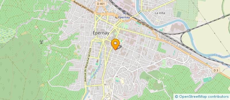 localisation de l'entreprise MADAME JOHANNE BERTRAND à EPERNAY