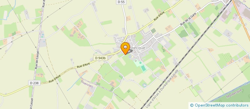 localisation de l'entreprise MADAME JOHANNE BINSSE à STEENBECQUE
