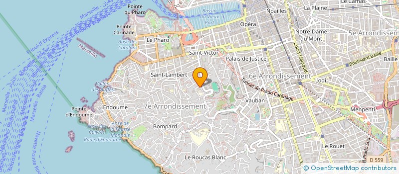 localisation de l'entreprise MADAME JOHANNE BONAN à MARSEILLE