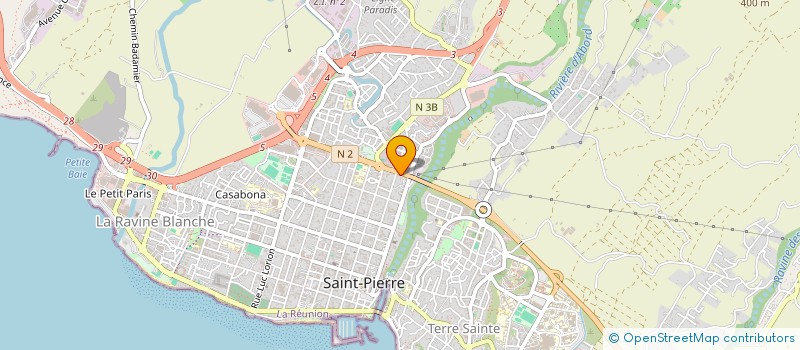 localisation de l'entreprise MADAME JOHANNE BOYER à SAINT-PIERRE