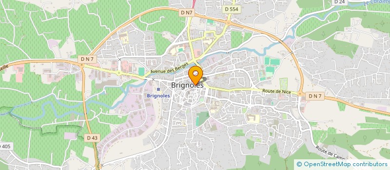 localisation de l'entreprise MADAME JOHANNE CAPUTO à BRIGNOLES