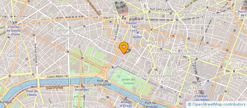 localisation de l'entreprise MADAME JOHANNE COURBATERE DE GAUDRIC à PARIS