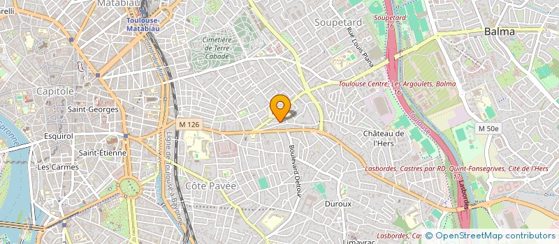 localisation de l'entreprise MADAME JOHANNE COURCELLES à TOULOUSE