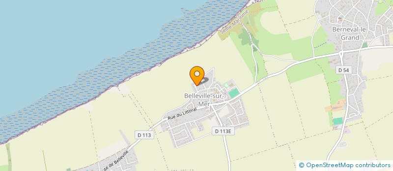 localisation de l'entreprise MADAME JOHANNE DECREUSE  PETIT-CAUX