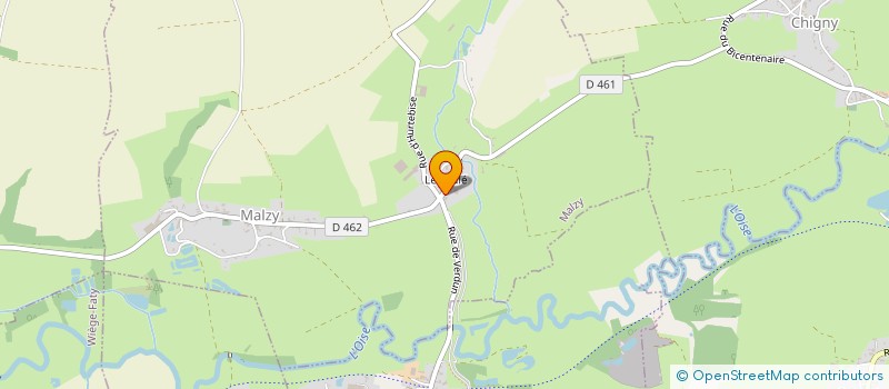 localisation de l'entreprise MADAME JOHANNE FLORKOWSKI  CRUPILLY