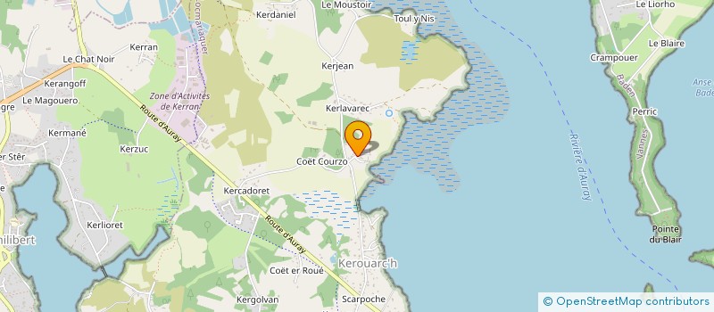 localisation de l'entreprise MADAME JOHANNE GUICHARD  LOCMARIAQUER