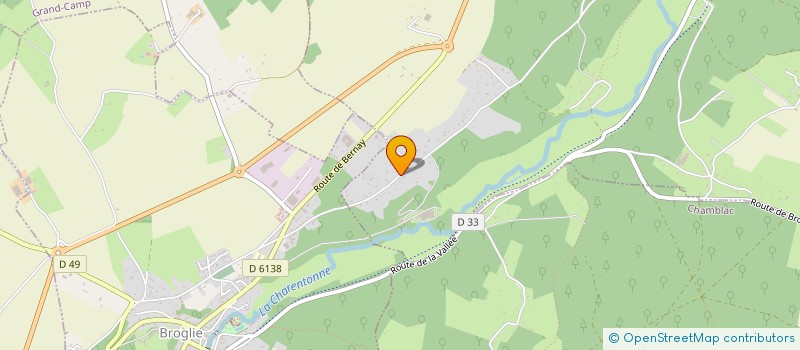 localisation de l'entreprise MADAME JOHANNE GUILLOTIN  FERRIERES-SAINT-HILAIRE