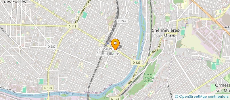 localisation de l'entreprise MADAME JOHANNE JAMAIN à SAINT-MAUR-DES-FOSSES