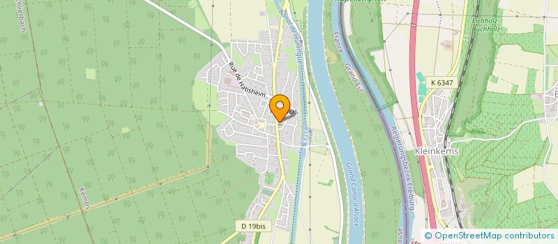 localisation de l'entreprise MADAME JOHANNE LA FERRARA  KEMBS