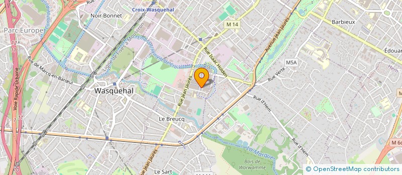 localisation de l'entreprise MADAME JOHANNE LADRIERE  VILLENEUVE-D'ASCQ