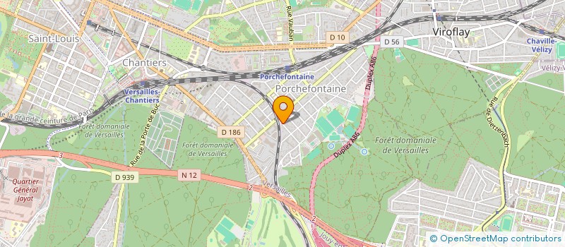 localisation de l'entreprise MADAME JOHANNE LEONSON à VERSAILLES