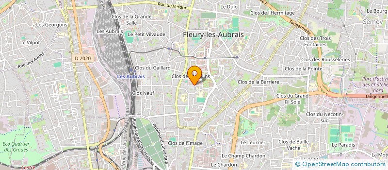 localisation de l'entreprise MADAME JOHANNE LICOIS à FLEURY-LES-AUBRAIS