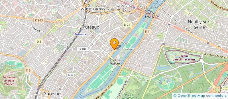 localisation de l'entreprise MADAME JOHANNE MAREC  PUTEAUX