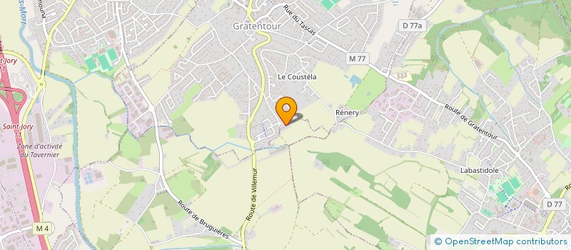 localisation de l'entreprise MADAME JOHANNE MARIS  GRATENTOUR