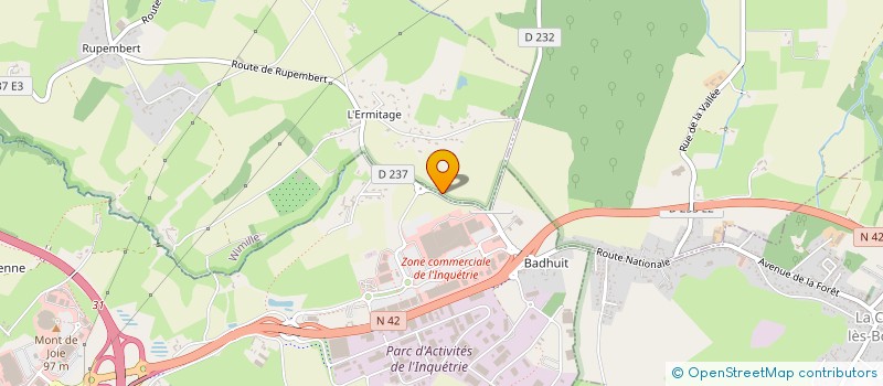 localisation de l'entreprise MADAME JOHANNE MILLE  WIMILLE