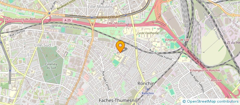 localisation de l'entreprise MADAME JOHANNE PRADIER à LILLE