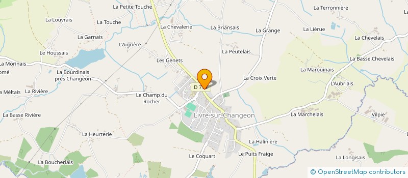 localisation de l'entreprise MADAME JOHANNE RENAULT  LIVRE-SUR-CHANGEON