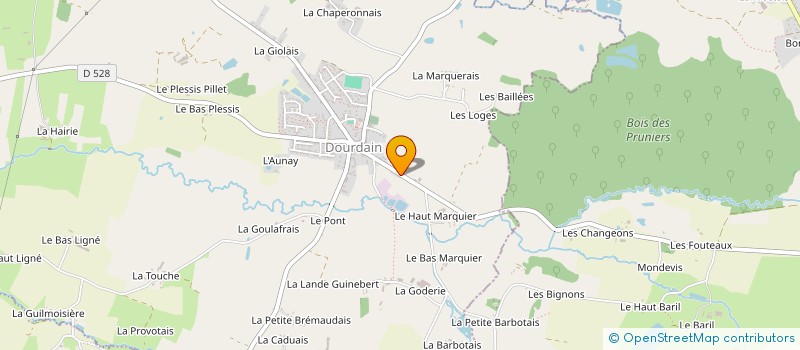 localisation de l'entreprise MADAME JOHANNE RENAULT  DOURDAIN