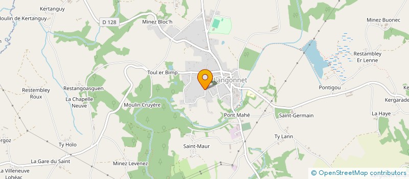 localisation de l'entreprise MADAME JOHANNE SIVY à LANGONNET