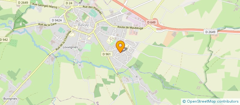 localisation de l'entreprise MADAME JOHANNE WALDNER à BAVAY
