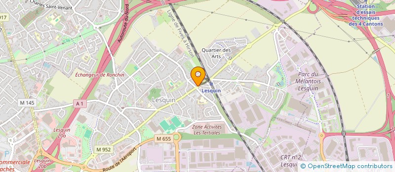 localisation de l'entreprise MADAME JOHANNE WANTELET à LESQUIN