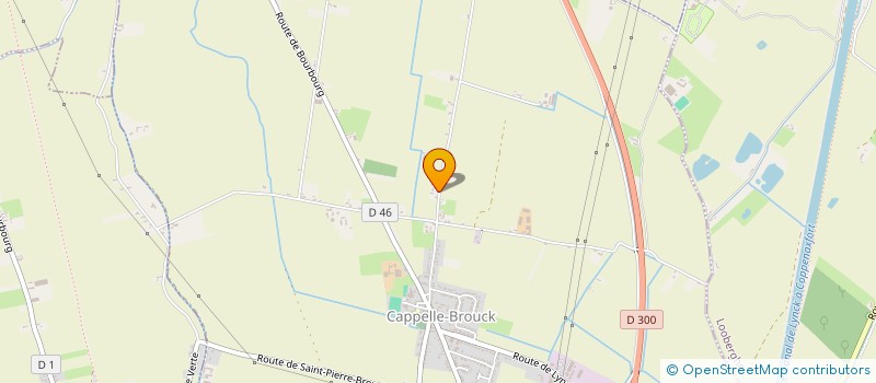 localisation de l'entreprise MADAME JOHANNIE ALADENISE  CAPPELLE-BROUCK