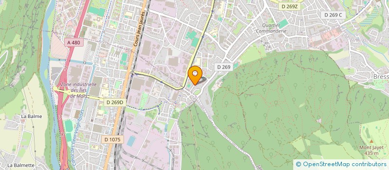 localisation de l'entreprise MADAME JOHANNIE JUMEL  ECHIROLLES