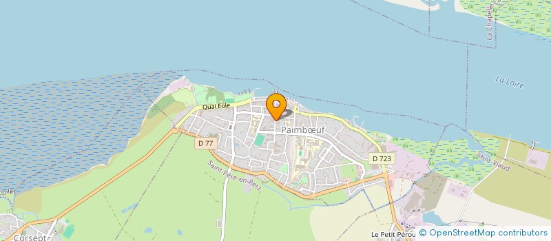 localisation de l'entreprise MADAME JOHANNIE LEROUX  PAIMBUF