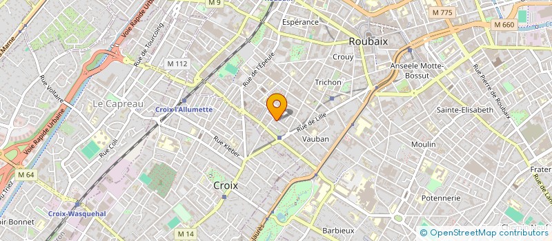 localisation de l'entreprise MADAME JOHARA BOUDOUANI à ROUBAIX
