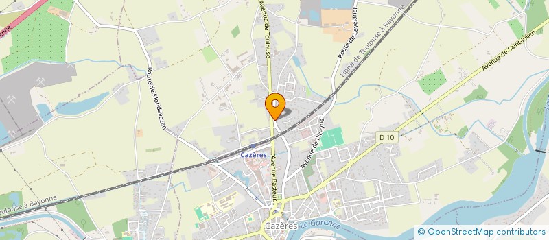 localisation de l'entreprise MADAME JOHN JOURRY  CAZERES